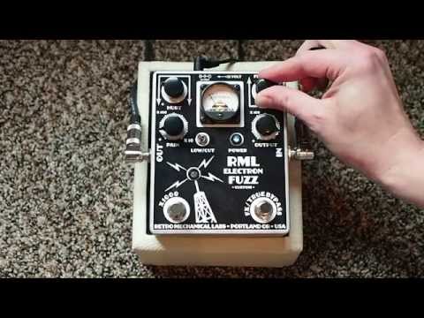 Retro Mechanical Labs Electron Fuzz Custom Mini 2010s - Silver image 2