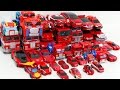 Red Color Transformers HelloCarbot Tobot Miniforce 40 Vehicle Transformation Robot Car Toys