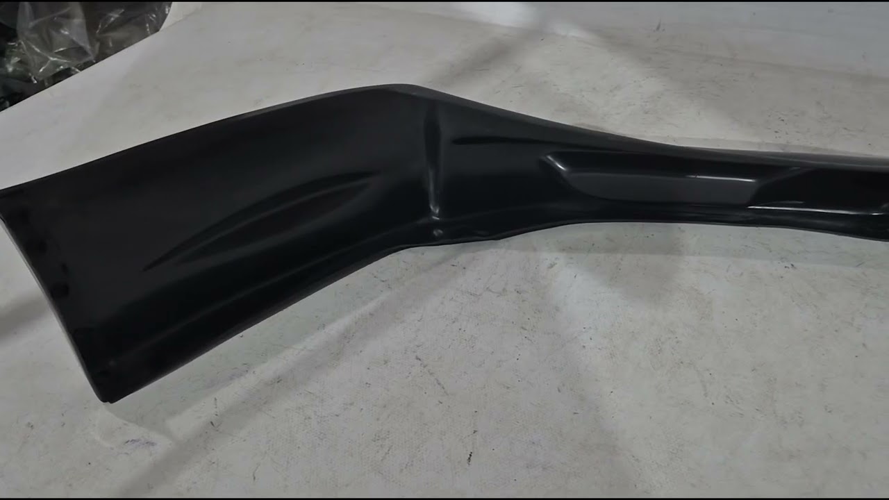 Honda Civic Sedan VIII 2006-2011 гг. Передний лип-спойлер DPT (2009-2011, под покраску) Video 2