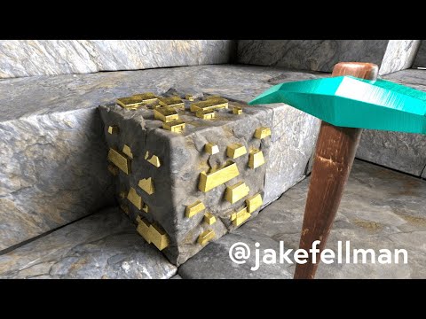 Jake Fellman - Minecraft RTX 3% DON'T MINE DOWN #Shorts