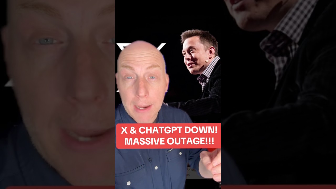 Massive Internet Outage! X and ChatGPT down? What are we do now!?!