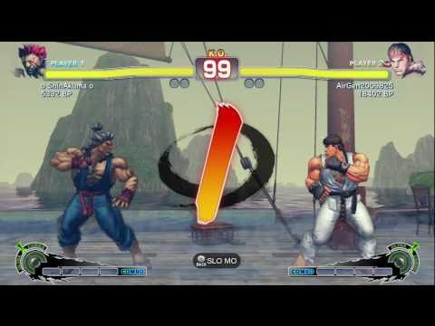 Air [Ryu] vs o ShinAkuma o [Akuma] SSF4 Endless Battle Casuals - Xbox Live - TRUE-HD