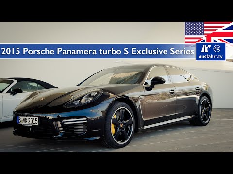 2015 Porsche Panamera Turbo S Exclusive Series - Test, Test Drive and In-Depth Car Review (English)