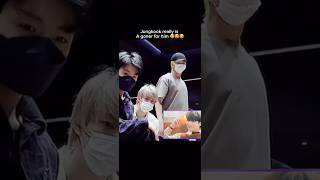 Jungkook really is a goner for Taehyung #taekook