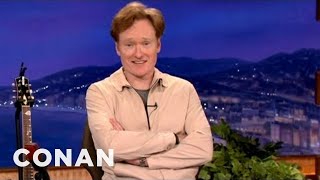 Rehearsal Scraps: JetBlue Fan Correction Gone Awry - CONAN on TBS