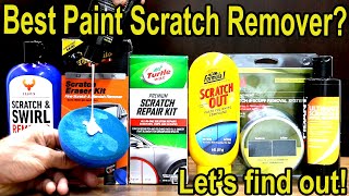 Best Car Paint Scratch Remover Let's find out! Turtle Wax, Meguiar's, 3M, Nu Finish, Carfidant