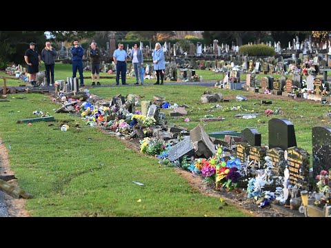 Cemetery Devastation