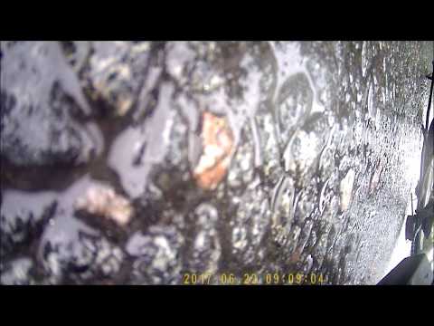 2017.06.22 cyclist fall after being overtaken by a car