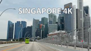 Download lagu Singapore 4K - Futuristic Tropical City Skyline - Driving Downtown mp3