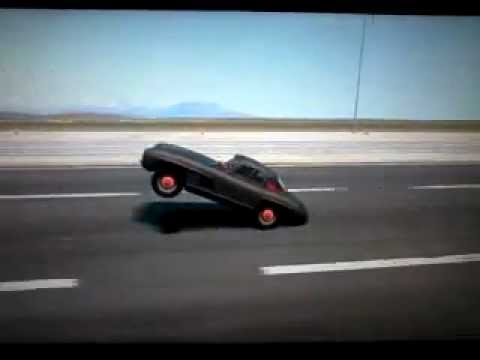 GT5 Mercedes 300 SL '54 Wheelies