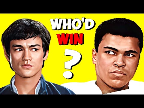 STREETFIGHT: Bruce Lee vs Muhammad Ali #brucelee
