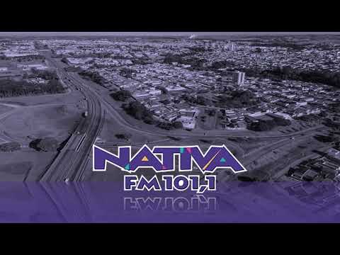 Prefixo - Nativa FM - 101,1 MHz - Campina do Monte Alegre-Itapetininga/SP