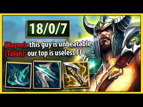 This Is My Most Mechanically Perfect Tryndamere Game Ever - League of Legends