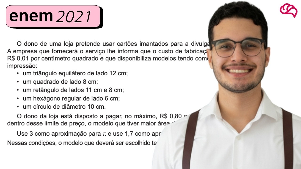 Resolução em Vídeo — Questão 171 ENEM 2021