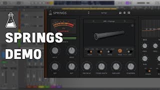 Video thumbnail for Springs Demo - Spring Reverb Plugin (VST, AU, AAX) by AudioThing