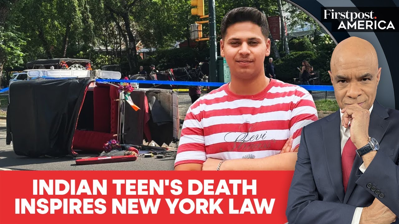 New York Renames Bill After Indian Teen Who Died In Horse Carriage Mishap | Firstpost America | N18G
