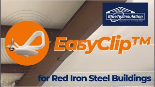 Red Iron Metal Building Insulation (PEMB) BlueTex Insulation - Fix Old
