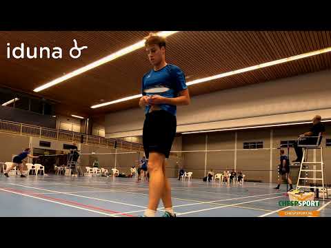 Badminton Nederland 1ste divisie - BCA 3 tegen Iduna 1 - MS2