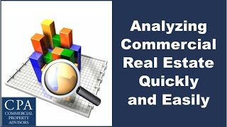 Analyzing Commercial Real Estate Quickly and Easily