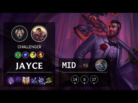 Jayce Mid vs Yasuo - BR Challenger Patch 10.10
