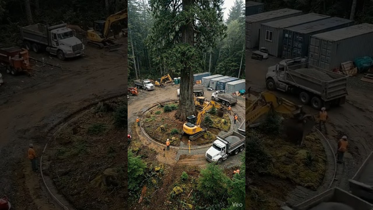 They Built a Circular House Around a Tree… 🌳😳