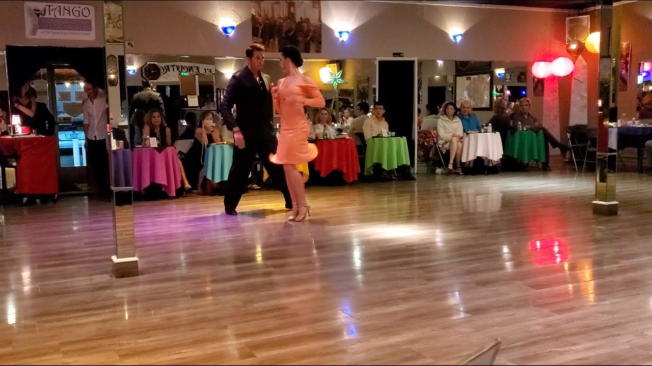 Maxi Copello and Raquel Makow perform at the Tango Room. 3 of 3 performance.