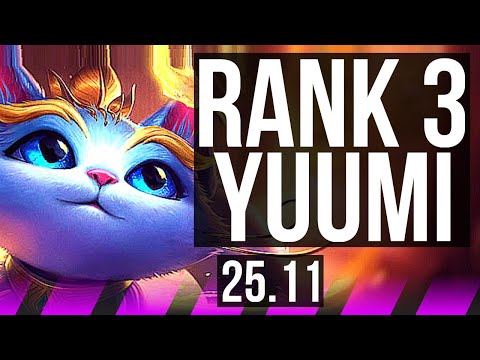 YUUMI & Sivir vs ALISTAR & Miss Fortune (SUP) | 0/1/28, Rank 3 Yuumi | EUW Challenger | 25.11