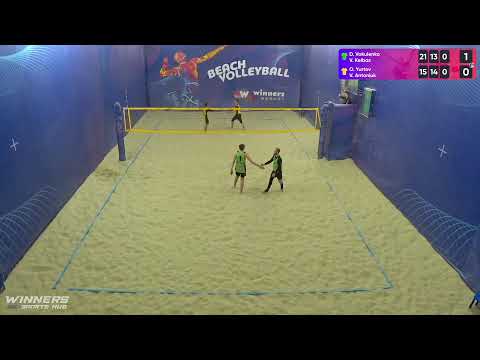 16:20 D. Vakulenko / V. Kelbas - O. Yurtov / V. Antoniuk 02.01.2023 | Winners Beach Volleyball