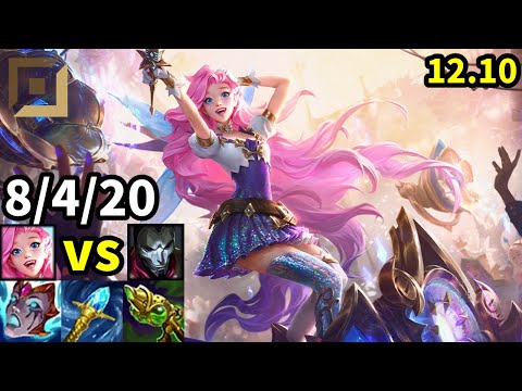 Seraphine Bot vs Jhin - EUW Master | Patch 12.10