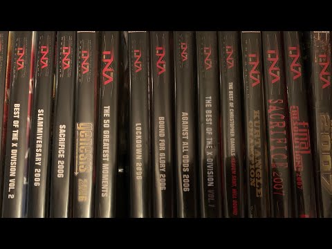 TNA/Impact Wrestling and ROH Dvd Collection