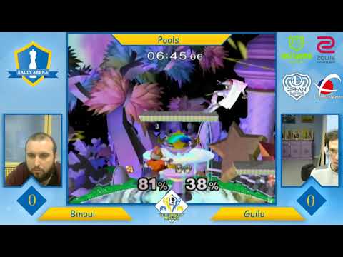 Salty Arena Cup Melee #1 [NTSC] - Pools - Guilu (Marth) vs Binoui (Fox)