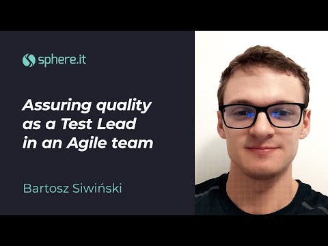 Assuring quality as a Test Lead in an Agile team