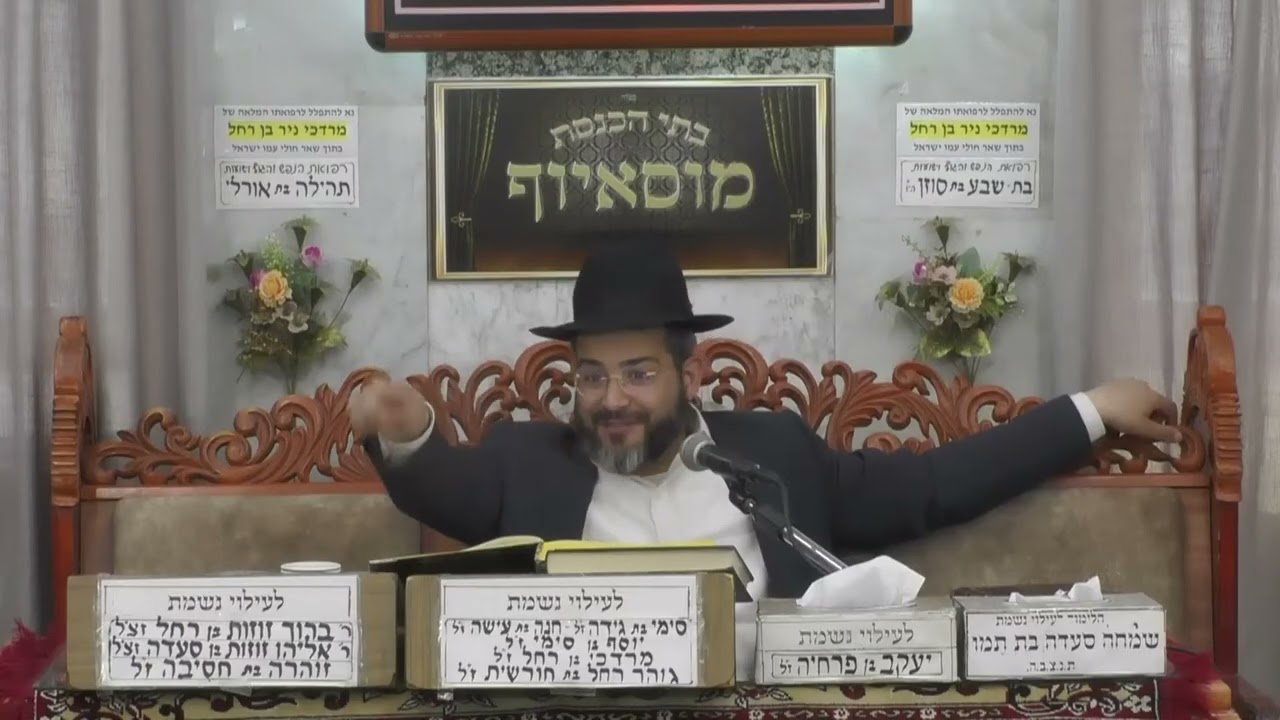 הרב ישראל לורי הלכות ימי העומר