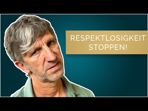 Sofort Grenzen gegenüber respektlosen Menschen setzen!