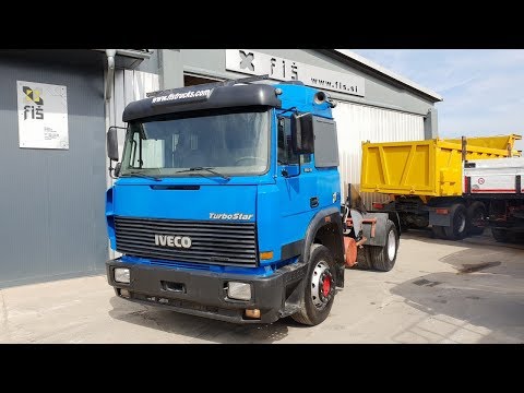 TRUCK IVECO TURBOSTAR 190.48 4X2 TRACTOR UNIT FIŠ TRUCKS & MACHINERY SLOVENIA