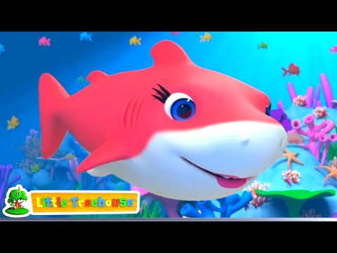 Baby Haj Sang + Børnerim samling for børn på Dansk