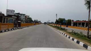 preview picture of video 'Varanasi to babatpur Airport road work progress'