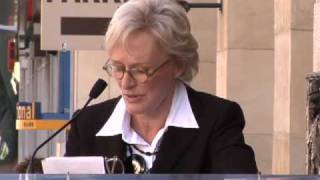 Glenn Close Star on the Hollywood Walk of Fame