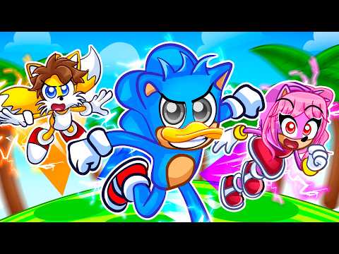 Becoming The FASTEST SONIC FAMILY In Roblox!
