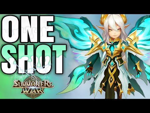 Ultimate Oberon| Kahli| Jamire One Shot Team - Summoners War
