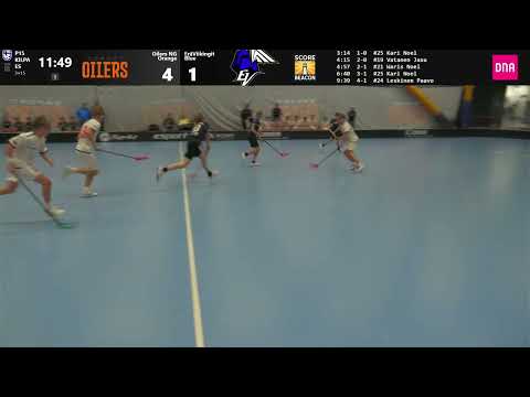 Maalikooste 6.12.2025 klo 10:00, P15 Kilpa ES, Oilers NG Orange - EräViikingit Blue