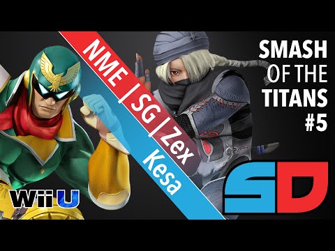 Smash of the Titans #5 - Winner Finals: Kesa (C. Falcon) vs NME|SG|Zex (Sheik)