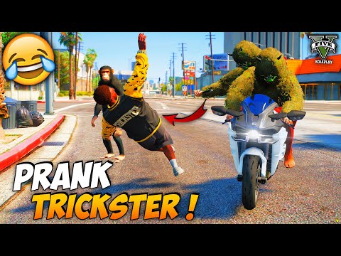 FACECAM ! PRANK TRICKSTER SAMPE MARAH BESAR ! (FUNNY MOMENTS) - GTA V ROLEPLAY INDONESIA