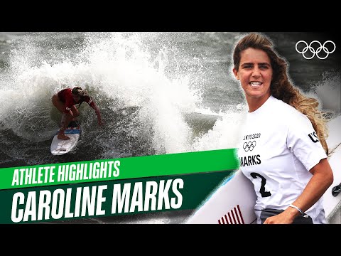 The rising talent Caroline Marks! 🏄🏽‍♀️ | Athlete Highlights