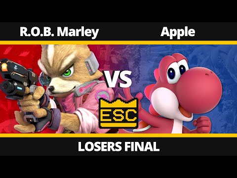 ESC 67 - Losers Final - R.O.B. Marley (Fox) Vs. Apple (Yoshi) - SSBU UK Local Tournament
