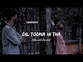 Dil Todna Hi Tha Slowed Reverb Dil Todna Hi Tha To Dil Se Lagaya Kyun Ek Villain Movie Sadlove