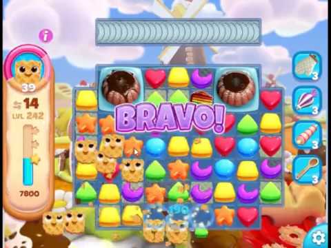 Cookie Jam Blast Level 242 - NO BOOSTERS 🍪 | SKILLGAMING OFFICIAL
