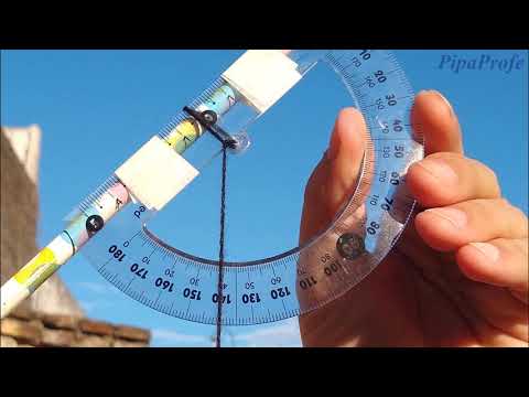 Clinometro ¿Cómo se construye? ¿Para qué sirve?