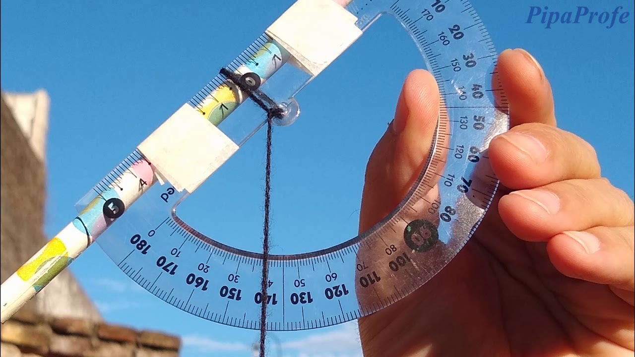 Clinometro ¿Cómo se construye? ¿Para qué sirve?