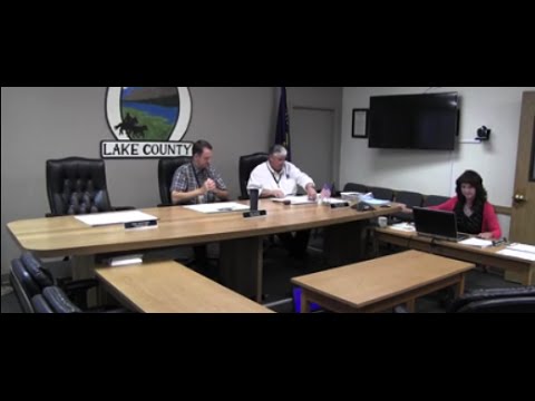 Lake County commissioners work session 5-19-2015